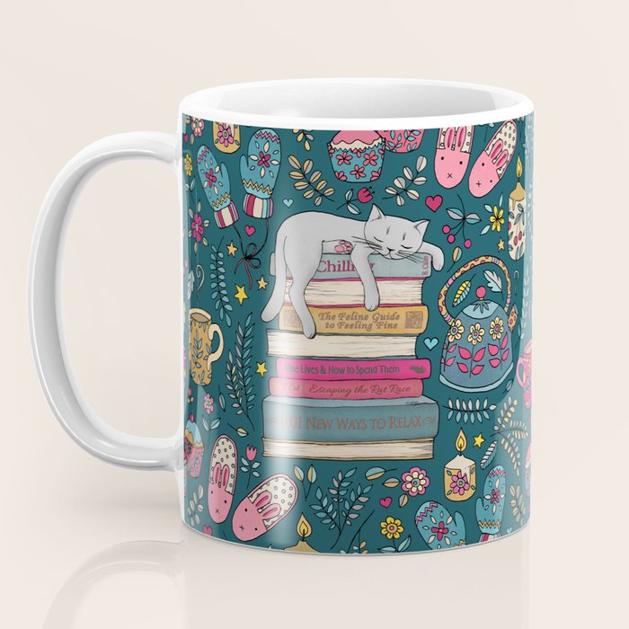 How to Hygge Like a Cat Coffee Mug Gallery Image 3