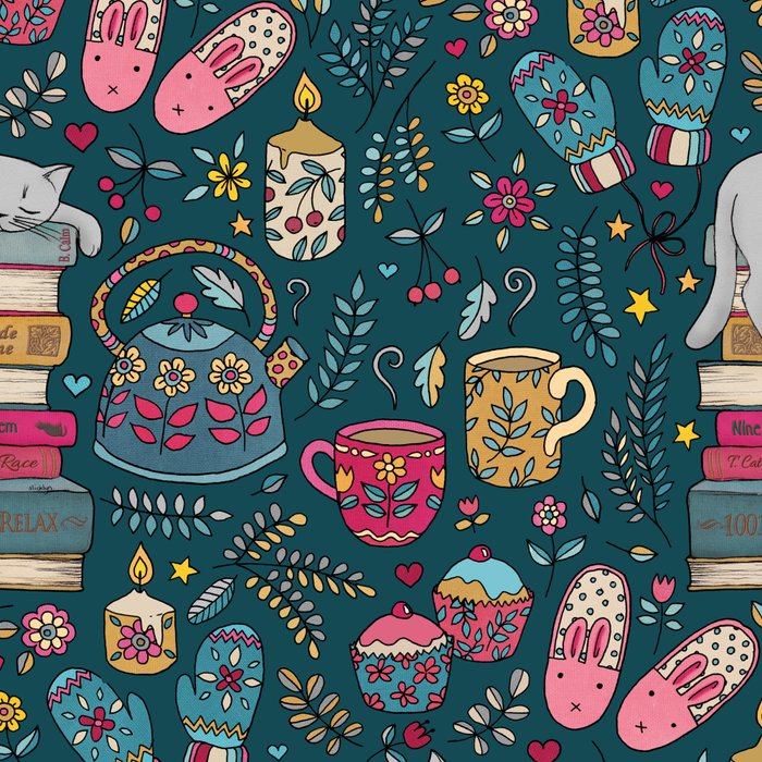 How to Hygge Like a Cat Coffee Mug Gallery Image 2