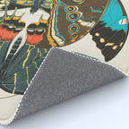 Vintage Butterfly Illustration EA Seguy Papillon Rug Gallery Image 4