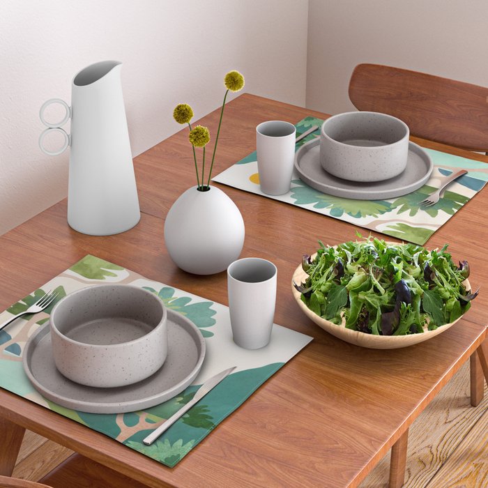 A Sunny Day On Planet Three Landscape  Placemat Gallery Image 2