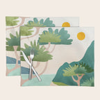 A Sunny Day On Planet Three Landscape  Placemat Gallery Image 1