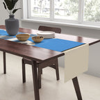 Minimal Fish on Blue Table Runner Gallery Image 2