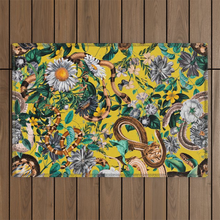 Dangers in the Forest IV Outdoor Rug Gallery Image 1