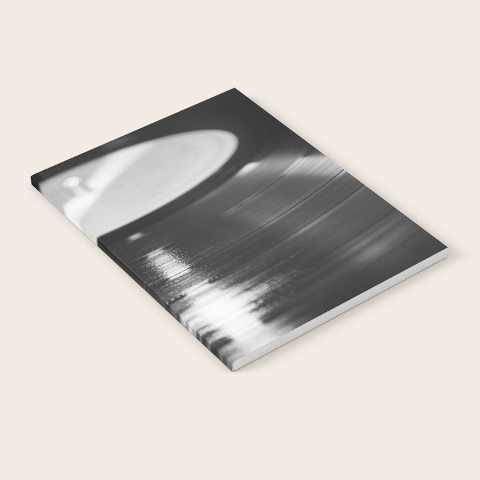 Record (Black and White) Notebook Gallery Image 2