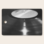 Record (Black and White) Cutting Board Gallery Image 1