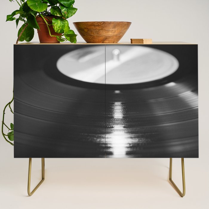Record (Black and White) Credenza Gallery Image 1