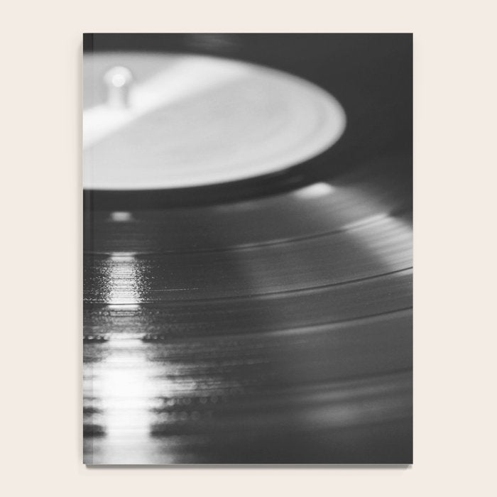 Record (Black and White) Notebook Gallery Image 4