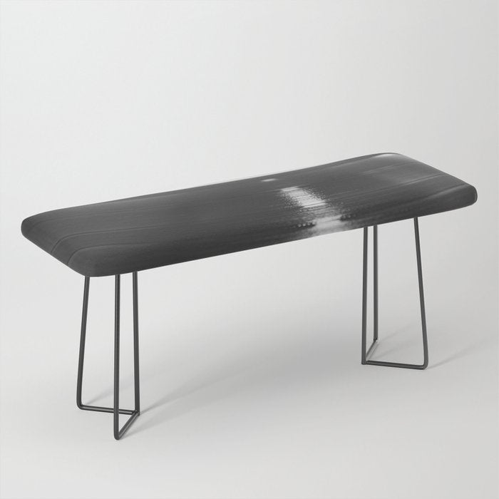 Record (Black and White) Bench Gallery Image 1