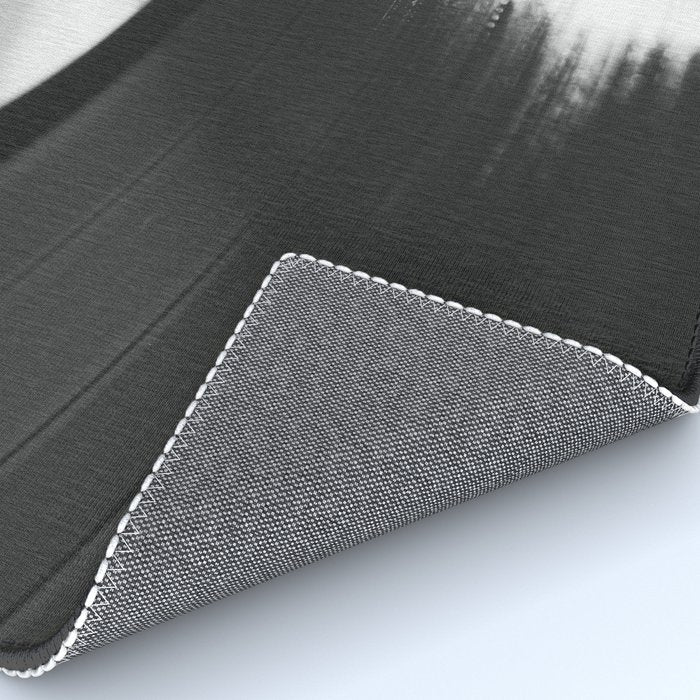 Record (Black and White) Rug Gallery Image 4