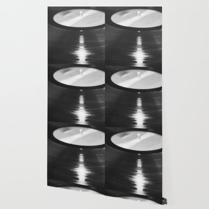 Record (Black and White) Wallpaper Gallery Image 2