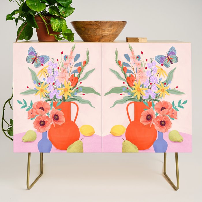 Spring Still Life Credenza Gallery Image 1