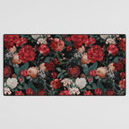 Night Garden Roses Desk Mat Gallery Image 3