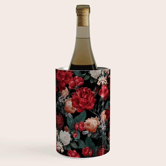 Night Garden Roses Wine Chiller Gallery Image 3