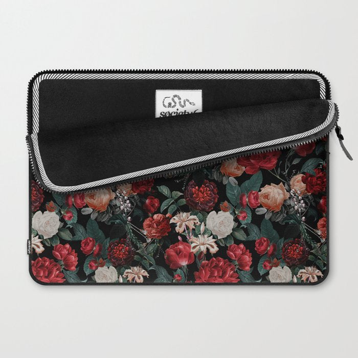 Night Garden Roses Laptop Sleeve Gallery Image 2