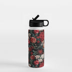 Night Garden Roses Water Bottle Gallery Image 1