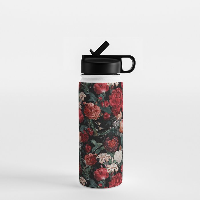 Night Garden Roses Water Bottle Gallery Image 1
