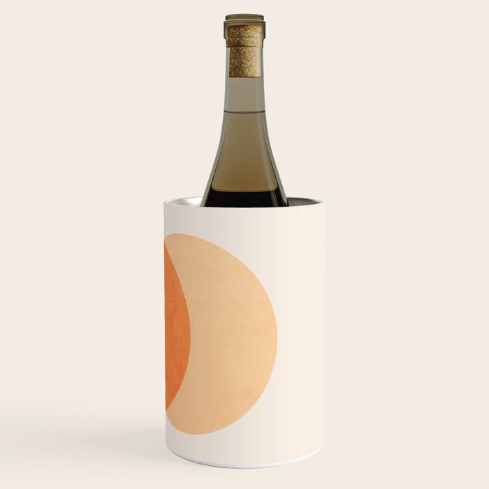 Abstraction_NEW_SUNSET_OCEAN_WAVE_POP_ART_Minimalism_0022D Wine Chiller Gallery Image 3