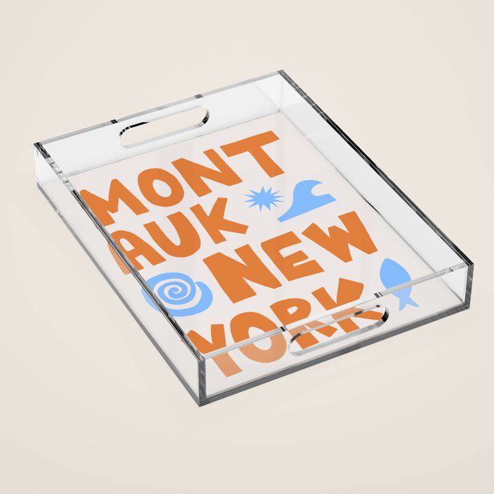 Montauk, New York: Going Places Acrylic Tray Gallery Image 1