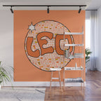 Leo Disco Ball Wall Mural Gallery Image 1