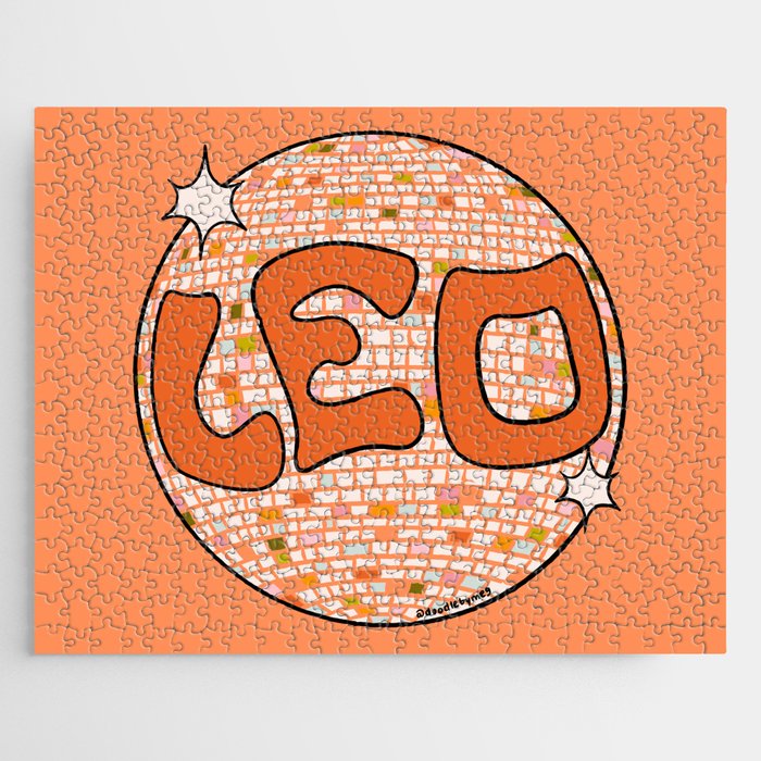 Leo Disco Ball Jigsaw Puzzle Gallery Image 1