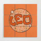 Leo Disco Ball Wood Wall Art Gallery Image 1