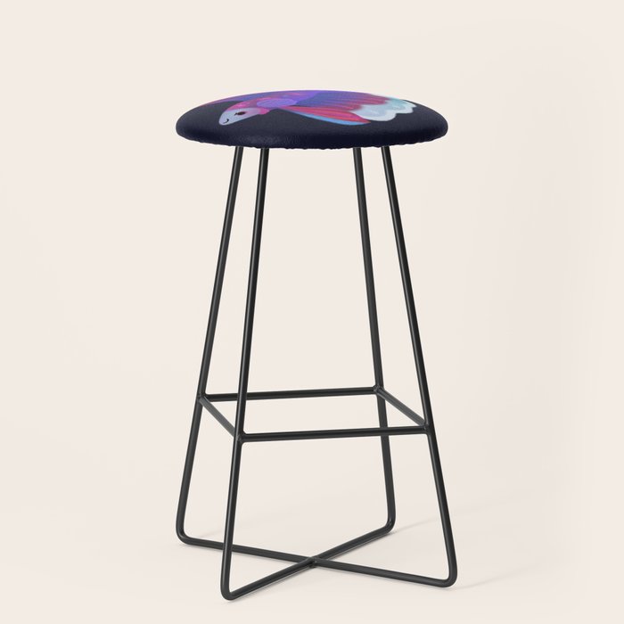 Blue Betta Stool Gallery Image 1