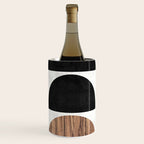 Mid-Century Modern Pattern No.7 - Concrete and Wood Wine Chiller Gallery Image 3