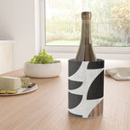 Mid-Century Modern Pattern No.7 - Concrete and Wood Wine Chiller Gallery Image 4