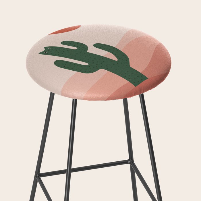 Cat Landscape 84: Cat-tus Stool Gallery Image 2