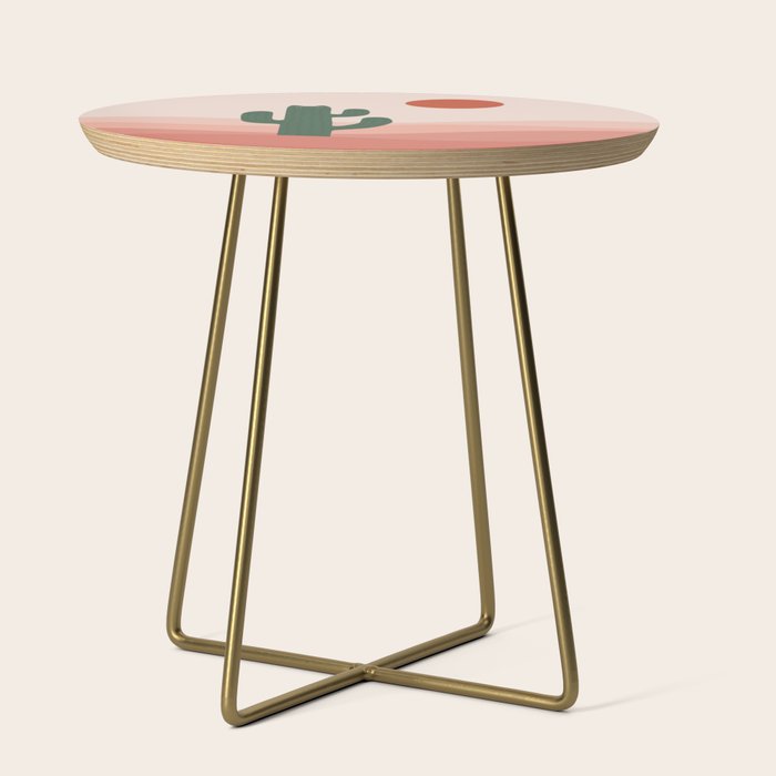 Cat Landscape 84: Cat-tus Side Table Gallery Image 1