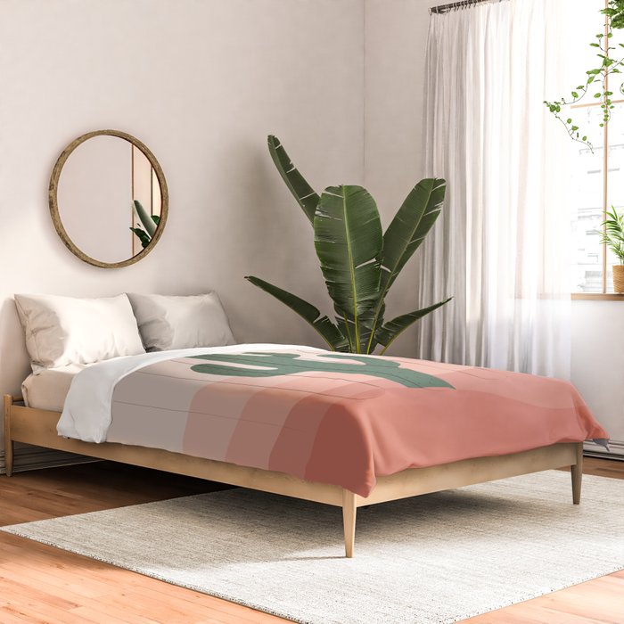 Cat Landscape 84: Cat-tus Comforter Gallery Image 2