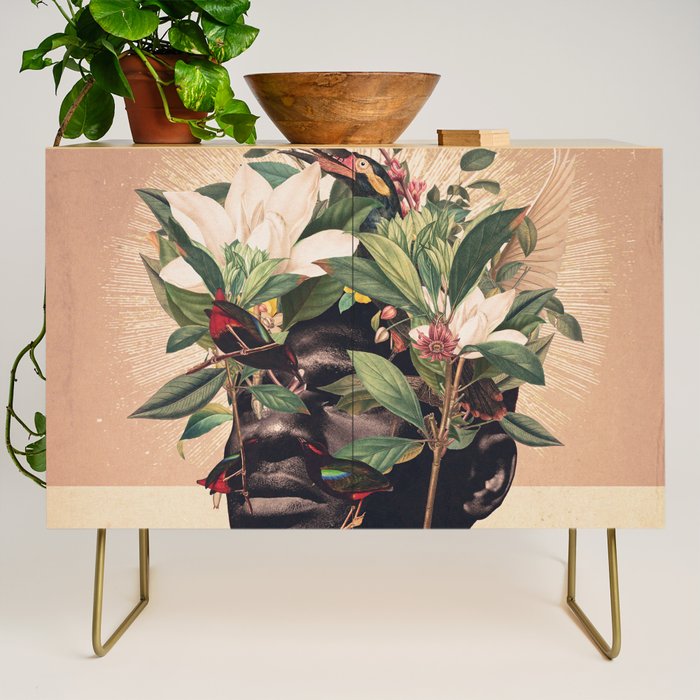 Birds are my Real Origin Reversed Credenza Gallery Image 1