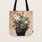 Birds are my Real Origin Reversed Tote Bag Gallery Image 1