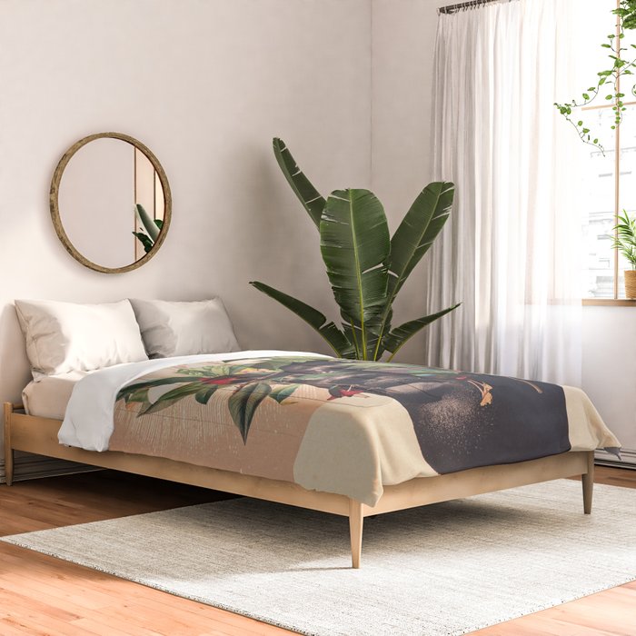Birds are my Real Origin Reversed Comforter Gallery Image 2
