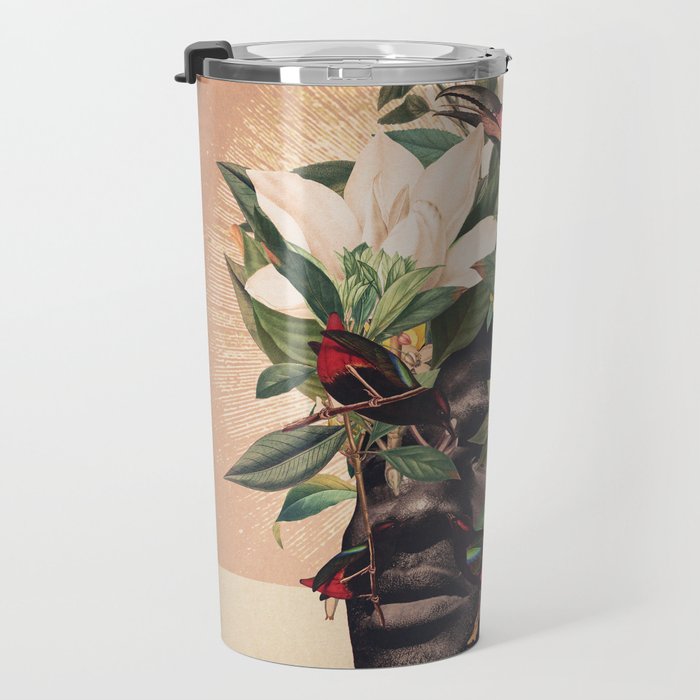 Birds are my Real Origin Reversed Travel Mug Gallery Image 3