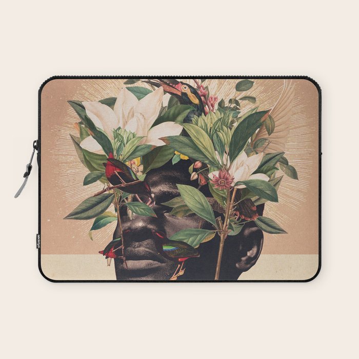 Birds are my Real Origin Reversed Laptop Sleeve Gallery Image 1
