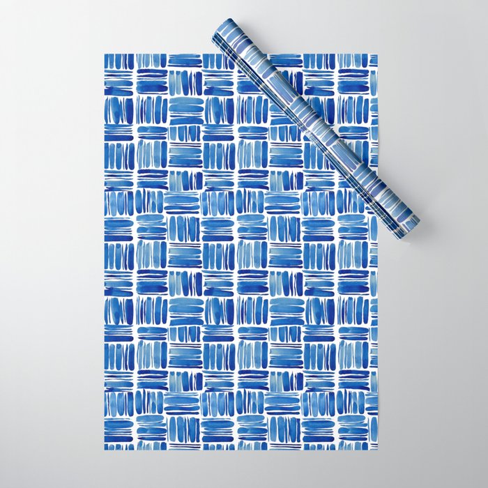 Under the Umbrellas Wrapping Paper Gallery Image 1