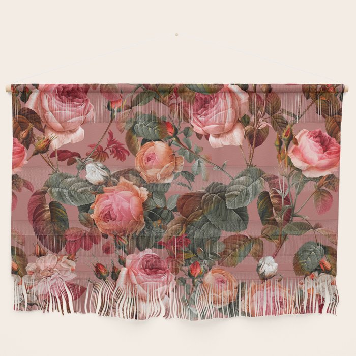 Pastel Floral Pattern Wall Hanging Gallery Image 1