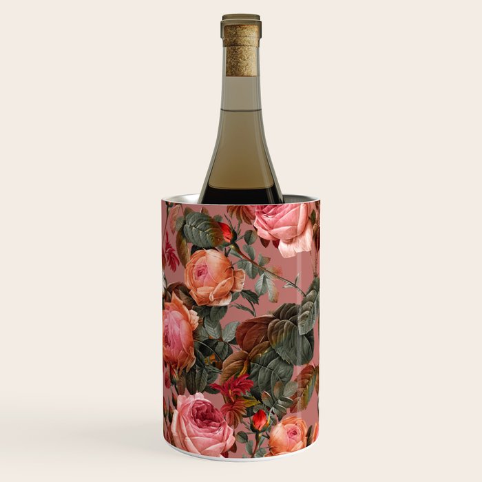 Pastel Floral Pattern Wine Chiller Gallery Image 1