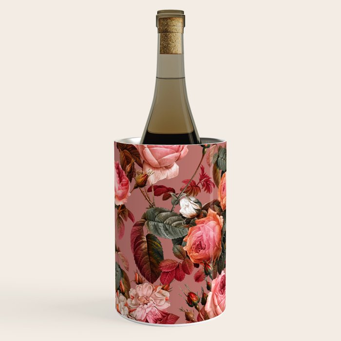 Pastel Floral Pattern Wine Chiller Gallery Image 2