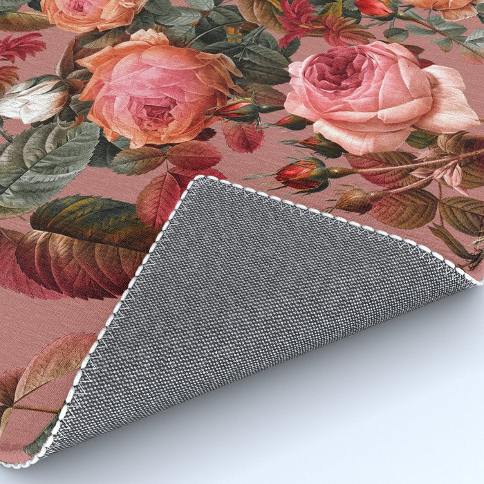 Pastel Floral Pattern Rug Gallery Image 4