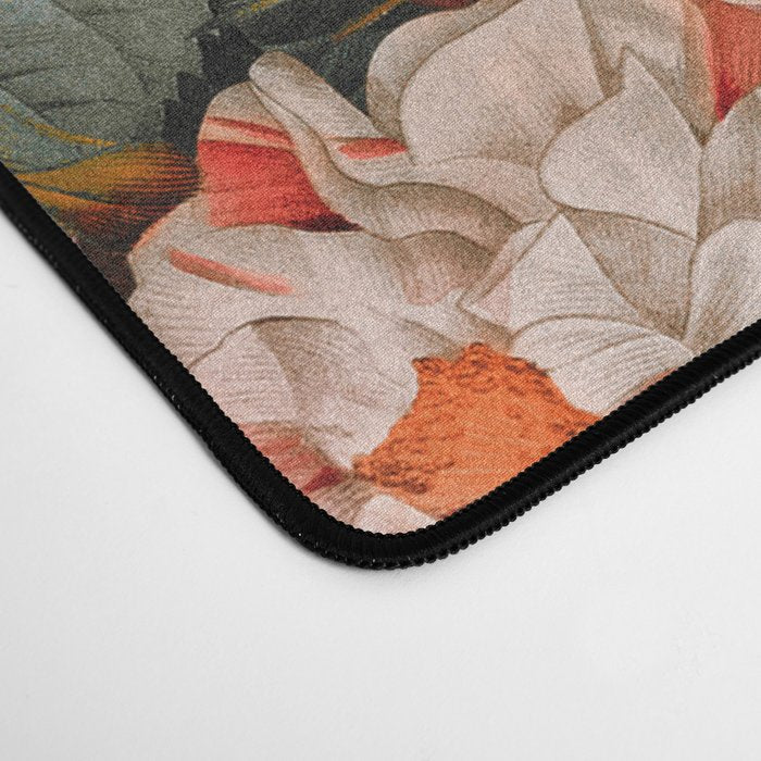 Pastel Floral Pattern Desk Mat Gallery Image 4