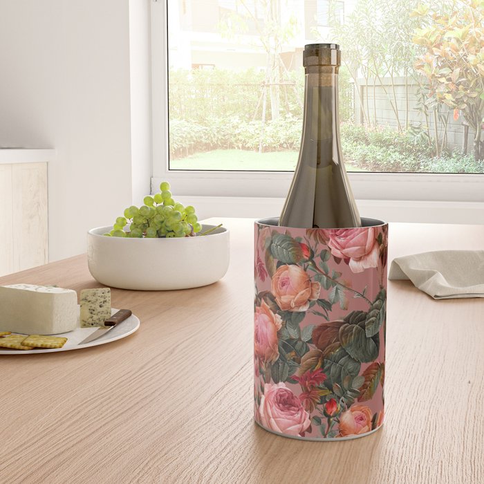 Pastel Floral Pattern Wine Chiller Gallery Image 4