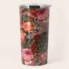 Pastel Floral Pattern Travel Mug Gallery Image 1