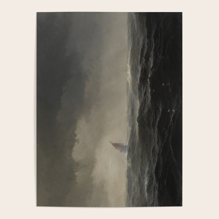 The Sea by Edward Moran, 1870 Poster Gallery Image 1