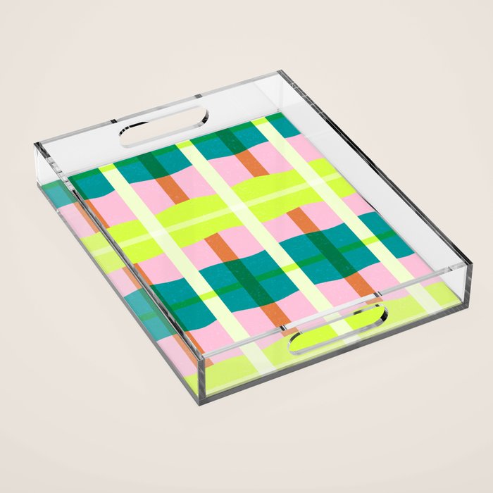 Festive Weave Acrylic Tray Gallery Image 1