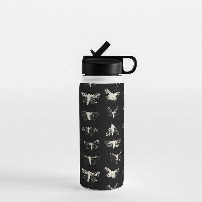 moths Water Bottle Gallery Image 1