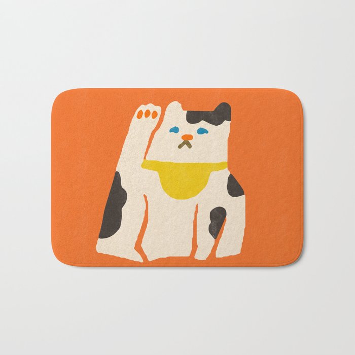 Maneki Neko Bath Mat Gallery Image 1