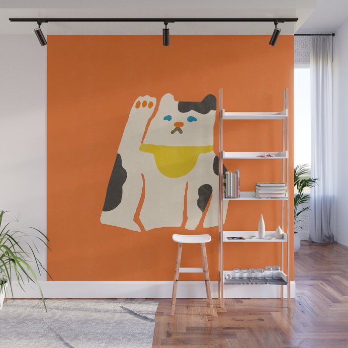Maneki Neko Wall Mural Gallery Image 1