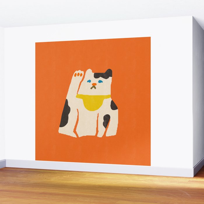 Maneki Neko Wall Mural Gallery Image 2
